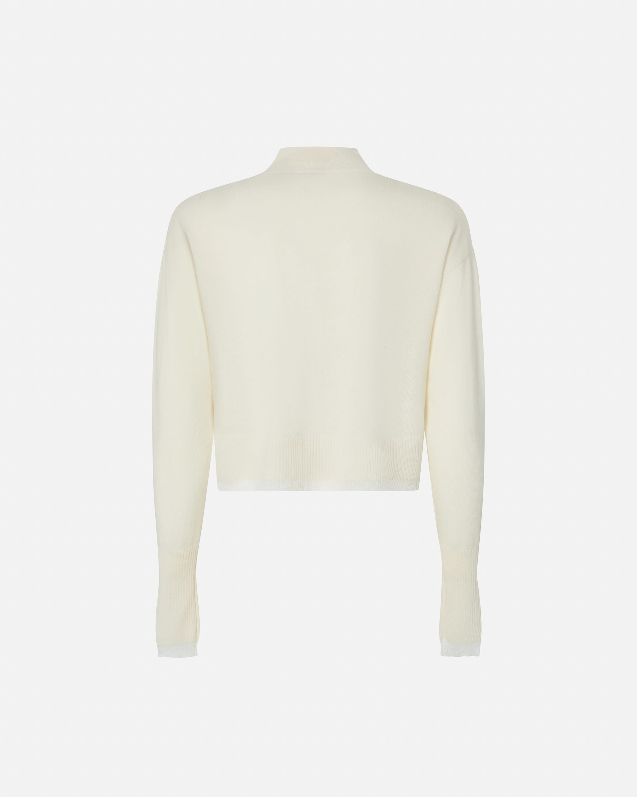 White cashmere top shop