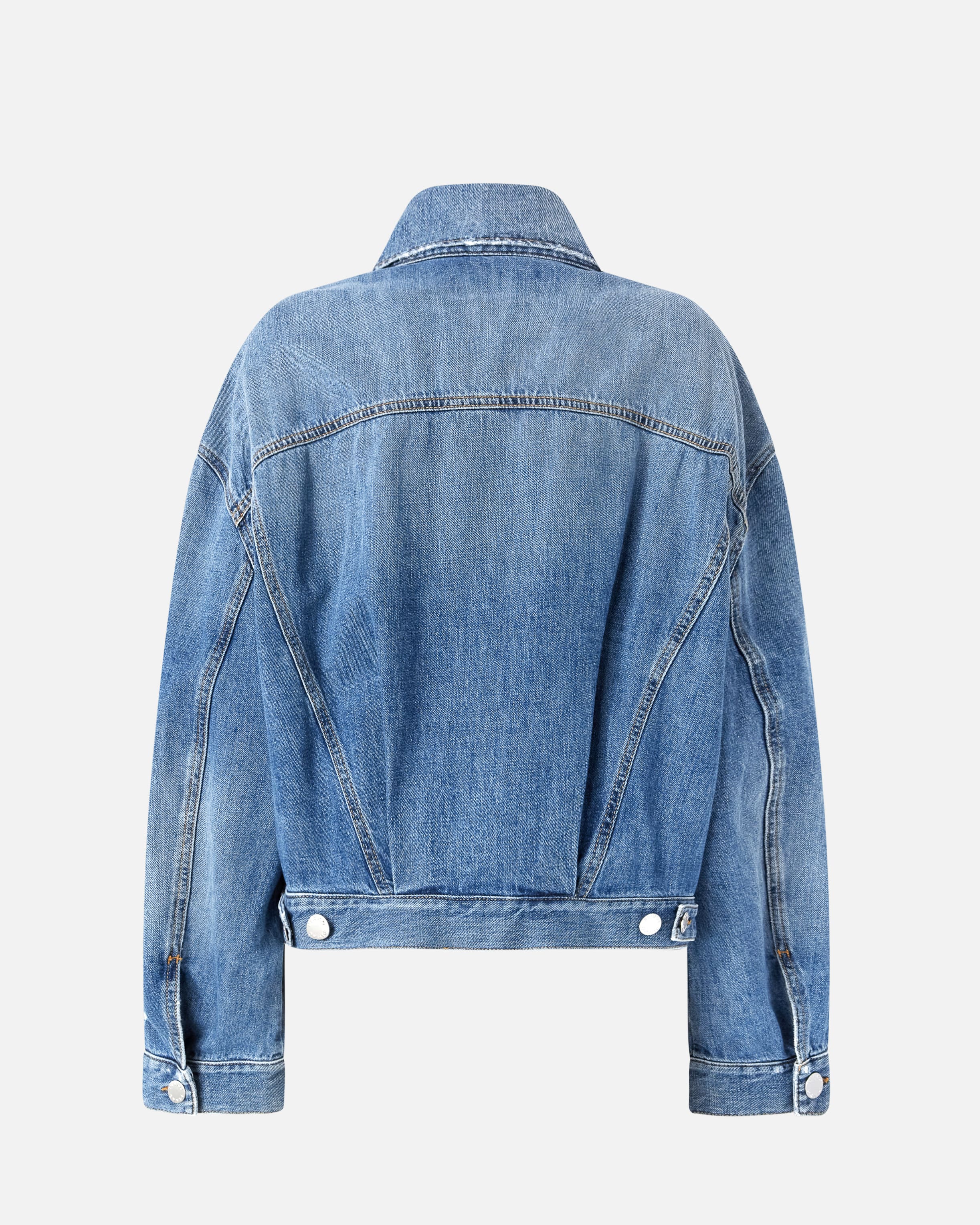Denim jacket with small pockets PINKO → Shop Online