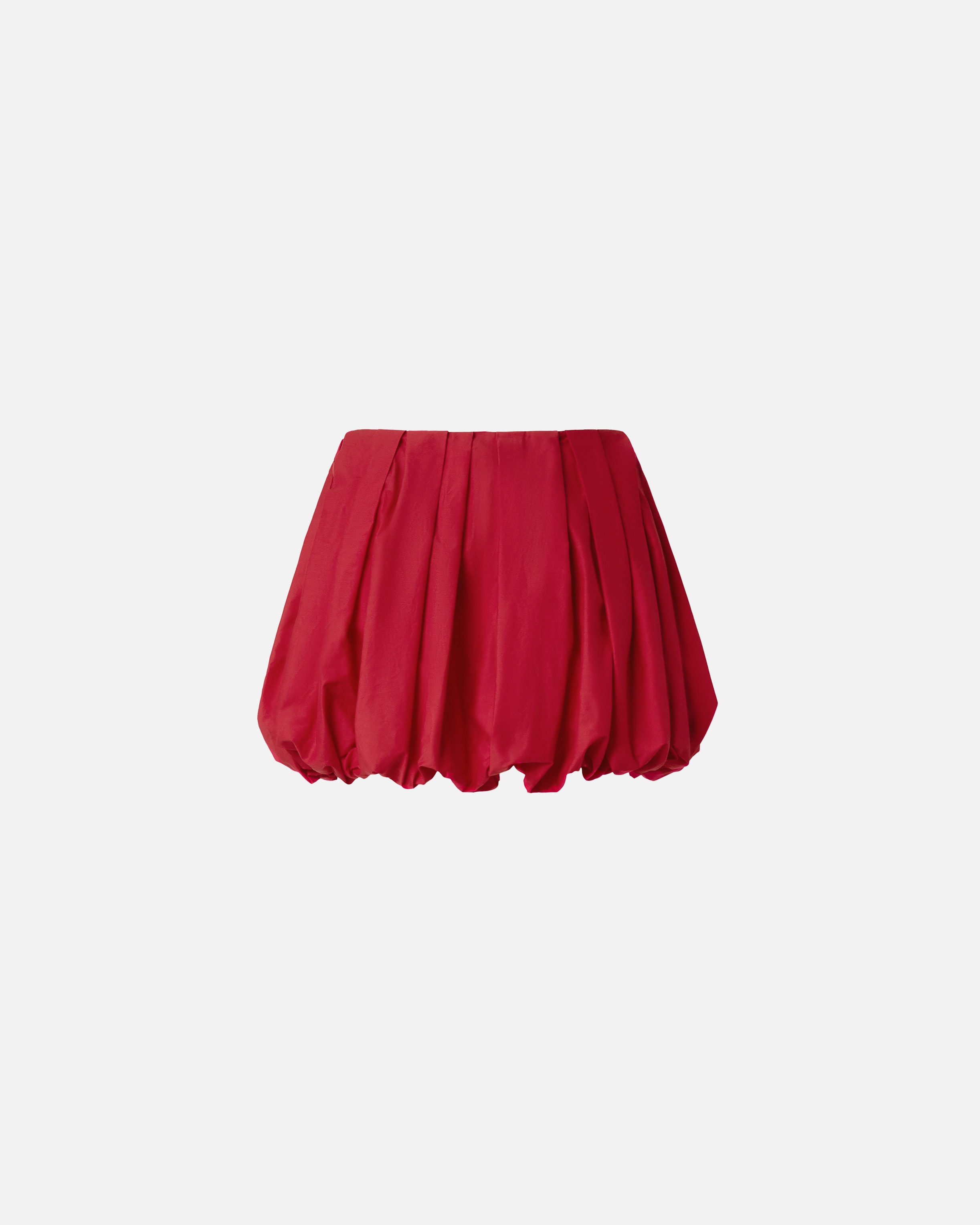 the red thread S ring balloon skirt（PDF Bubble Skirt Low