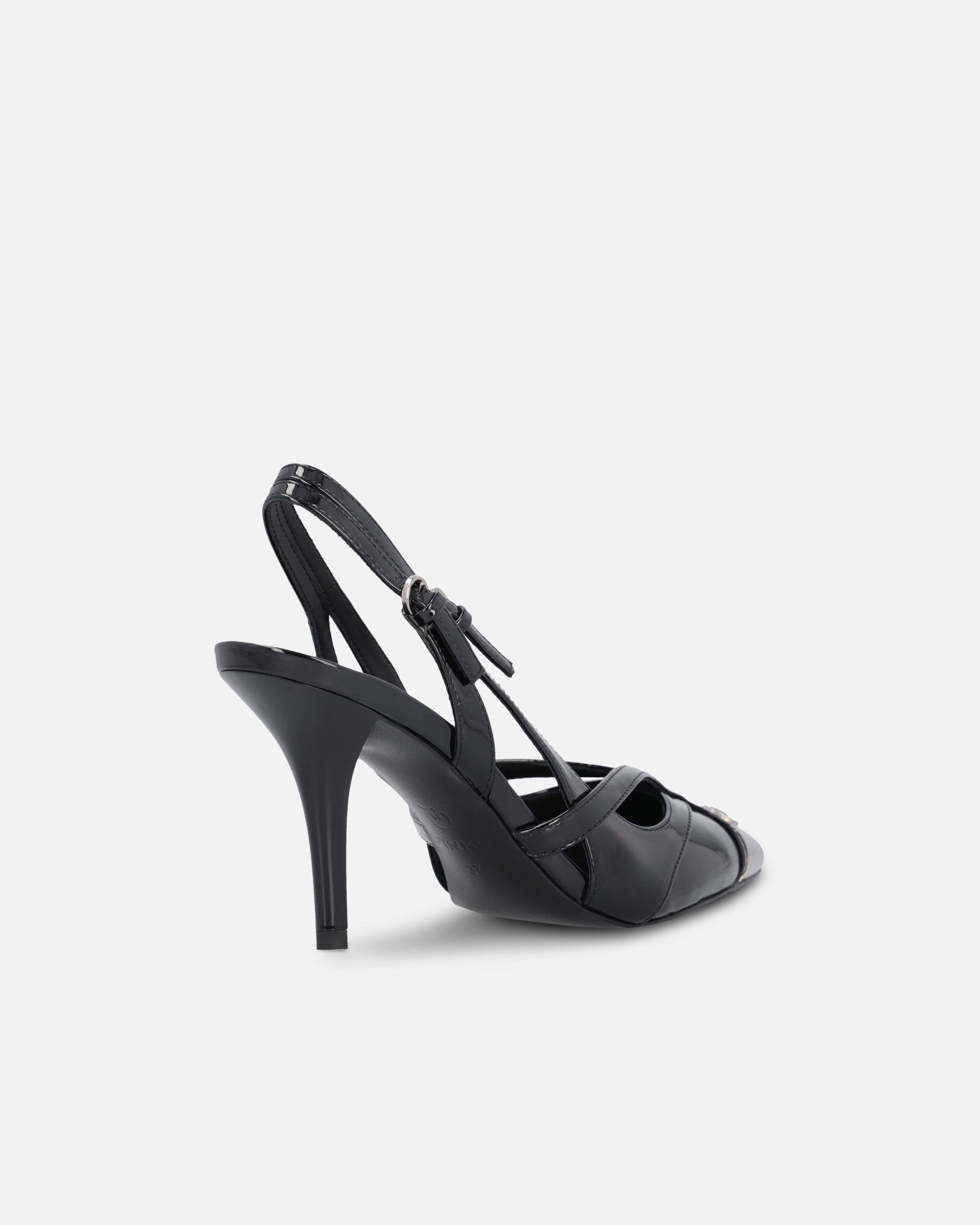 Escarpin talon metal new arrivals