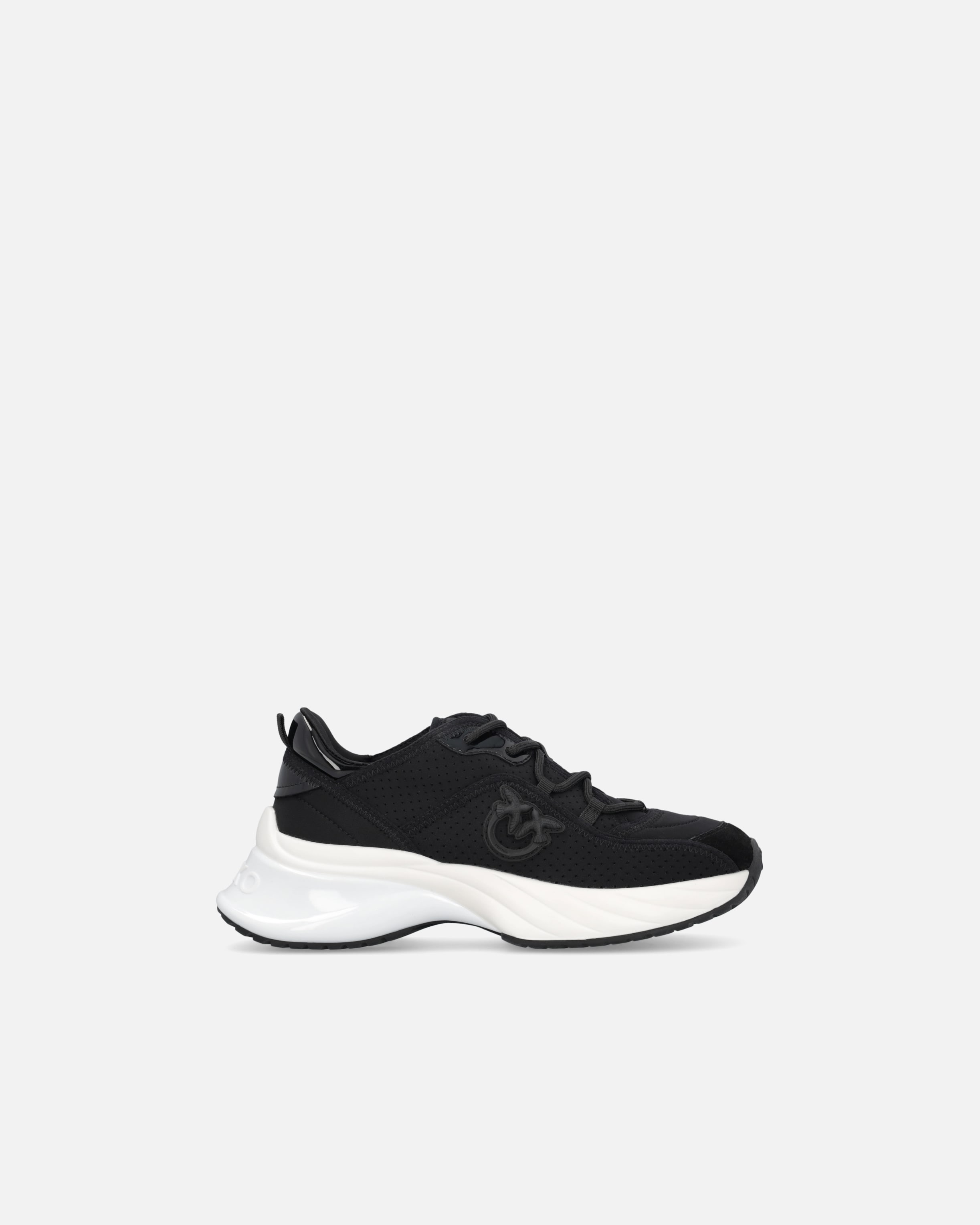 Perforated Ariel sneakers with bird logo