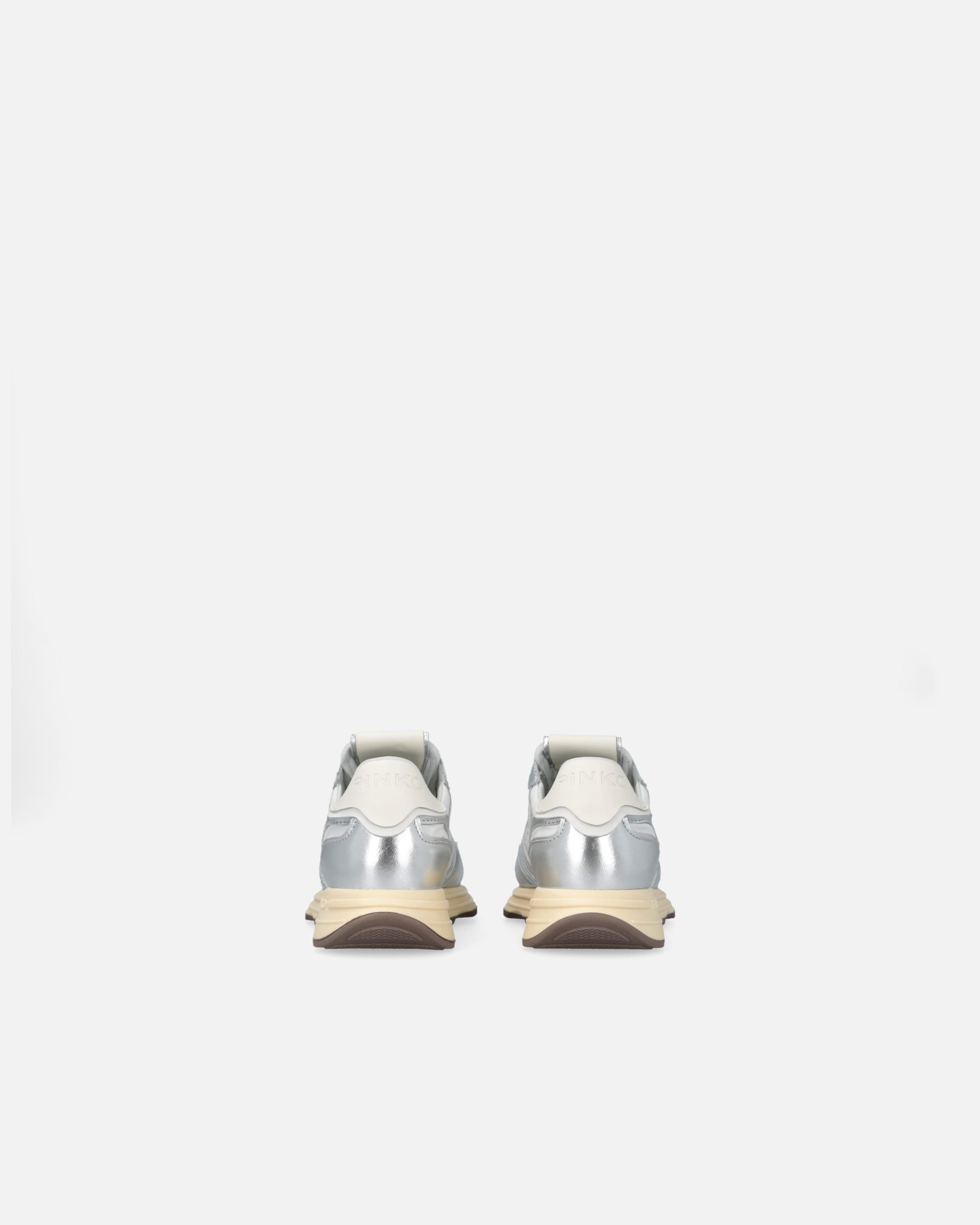 スニーカー PINKO Women Sneakers SS0087P085ZZF Silver Logo sneakers with silver details