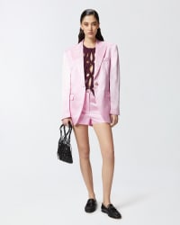 ショートパンツ PINKO Women Shorts  Burmudas 104667 A2CN Z99 NERO LIMOUSINE PINKO Women's Shorts → Shop Elegant and Casual Shorts