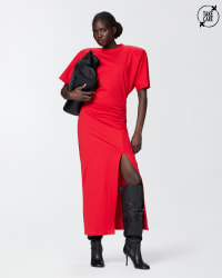 PINKO 24AW ドレス-ロング ブラック系 Made In Italy Pinko ロング丈ワンピース → オンラインストアにて、エレガント