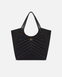 トートバッグ PINKO Woman Tote bags Black 102832A1LF Z99Q PINKO: Shoulder bag woman - Black | Pinko tote bags