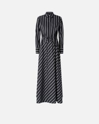 SALE中！！【美品】PINKO デザインロングドレス Long, elegant glossy satin dress PINKO → Shop Online