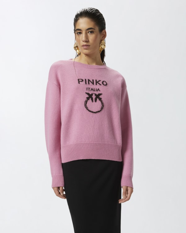 PINKO Love Birds pullover PINKO Shop Online