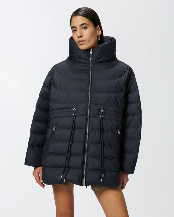 Pinko coat puffer black store