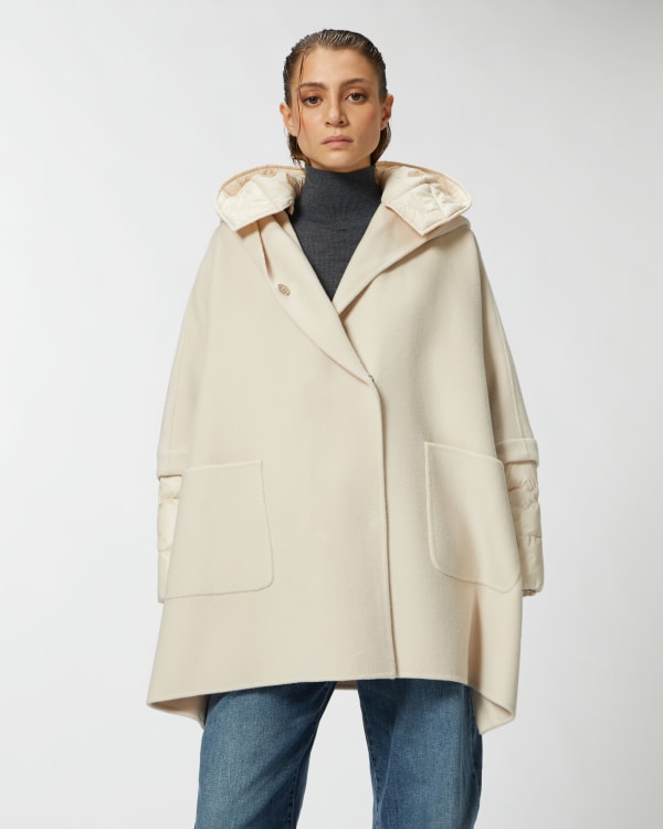 Short cape coat outlet