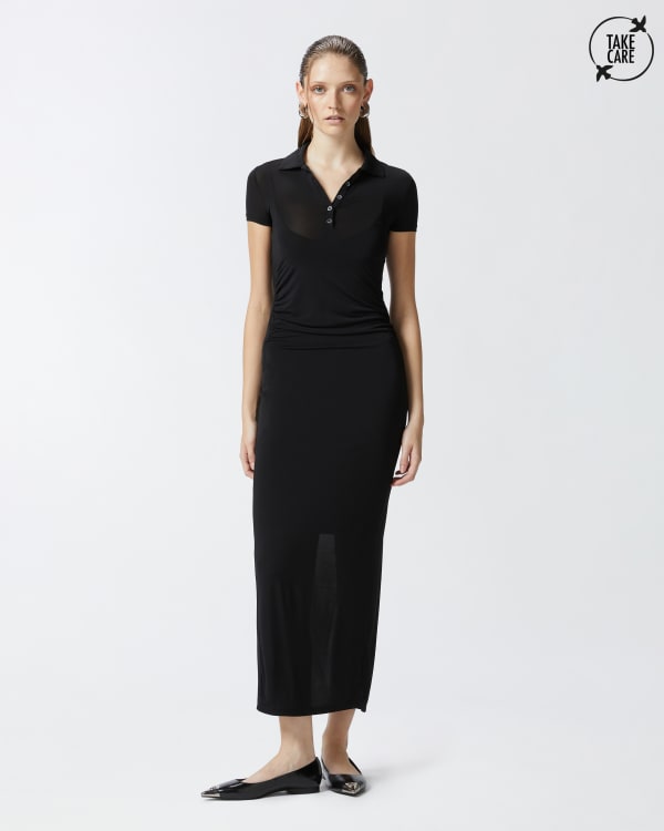 Robe polo longue online