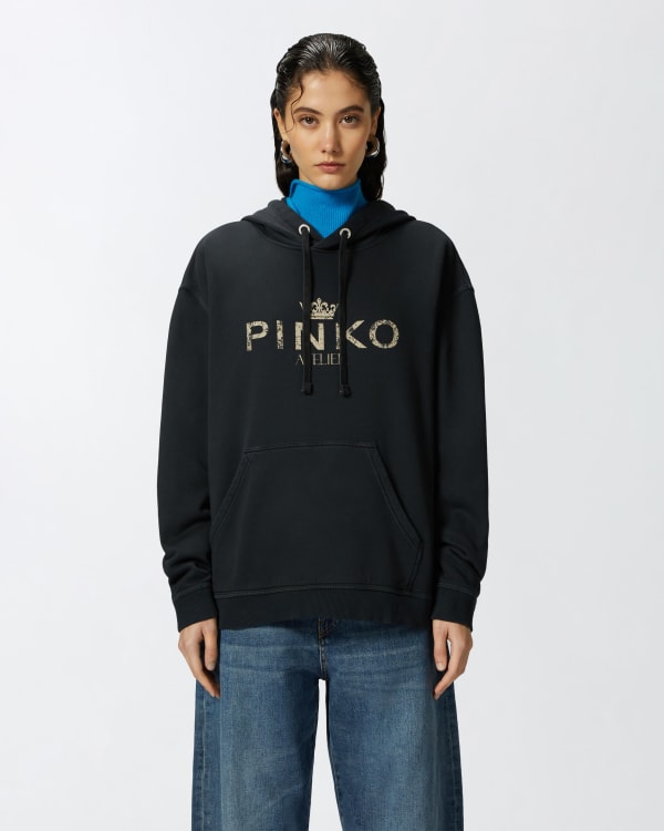 Felpa con cappuccio PINKO Atelier Pinko Acquista Online