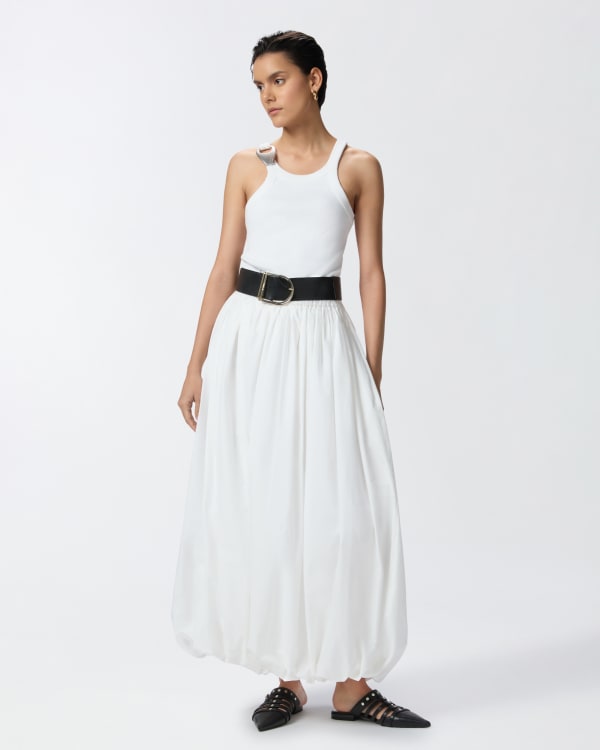Long balloon skirt PINKO → Shop Online Long balloon skirt PINKO → Shop Online