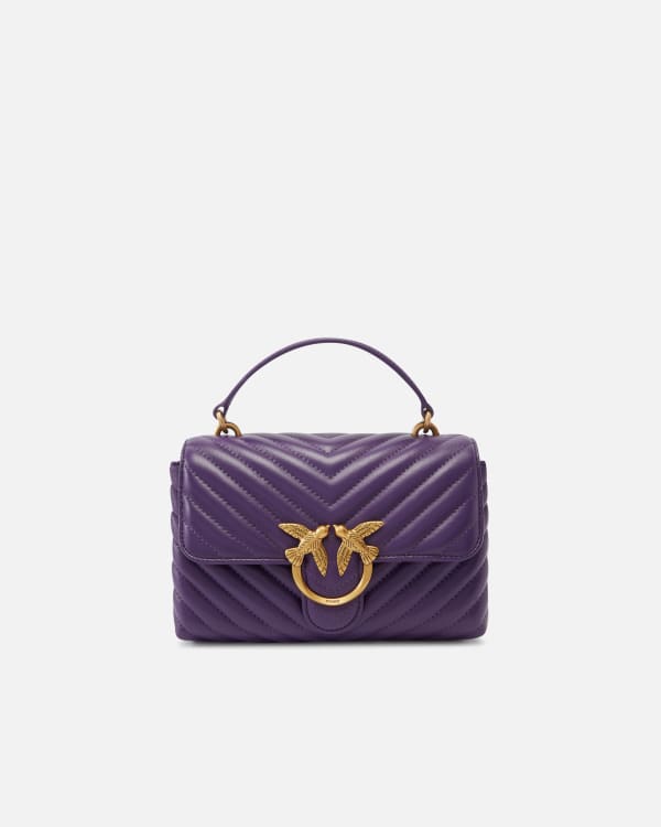 Mini Lady Love Bag Puff Chevron PINKO Shop Online
