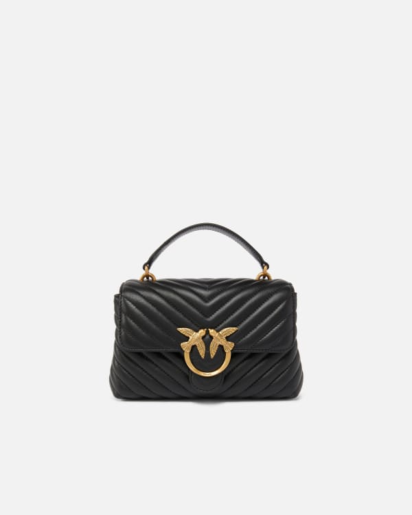 Mini Lady Love Bag Puff Chevron PINKO Compra en linea