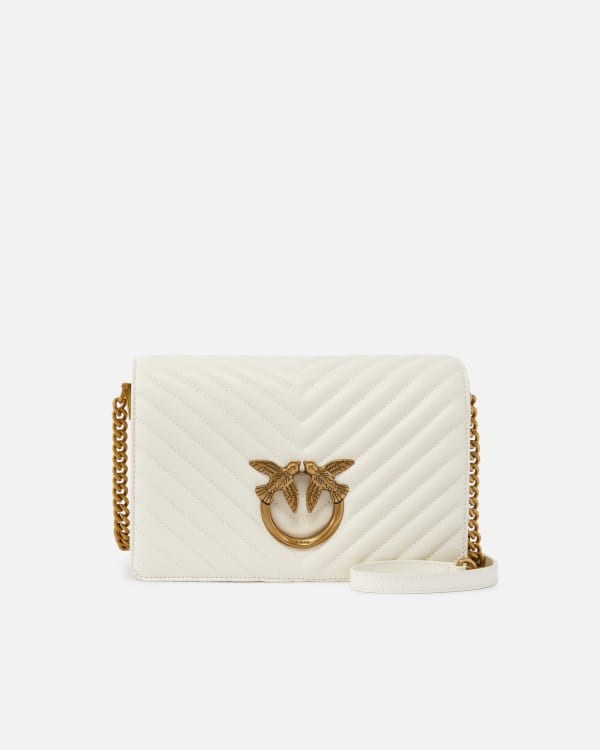 Pinko love classic icon trapuntata chevronne 2025