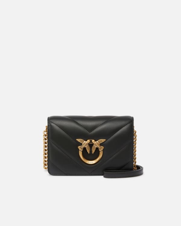 Pinko mini love chevron discount