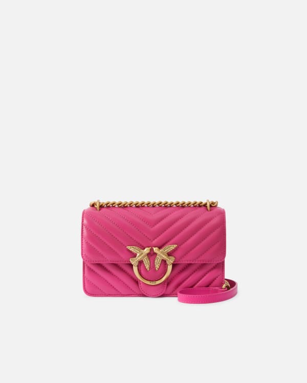 Pinko love bag pink store