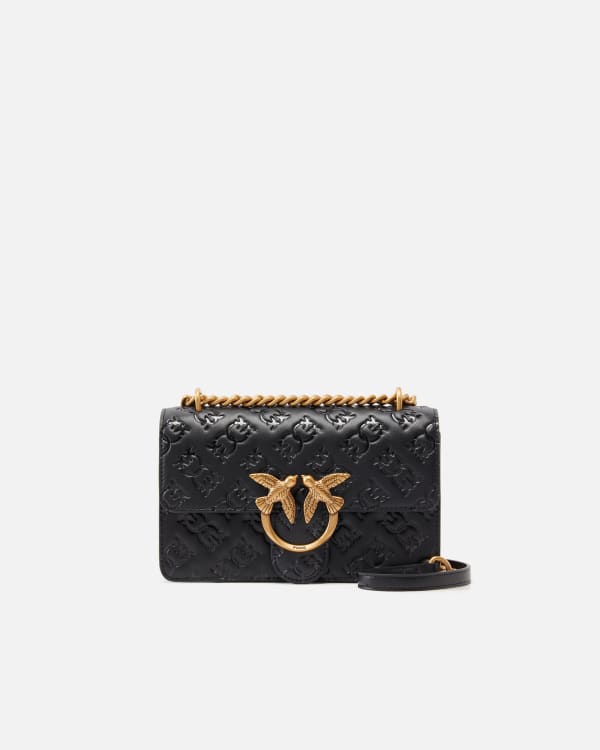 Mini Love Bag Umhangetasche mit Pragelogo Pinko Online kaufen
