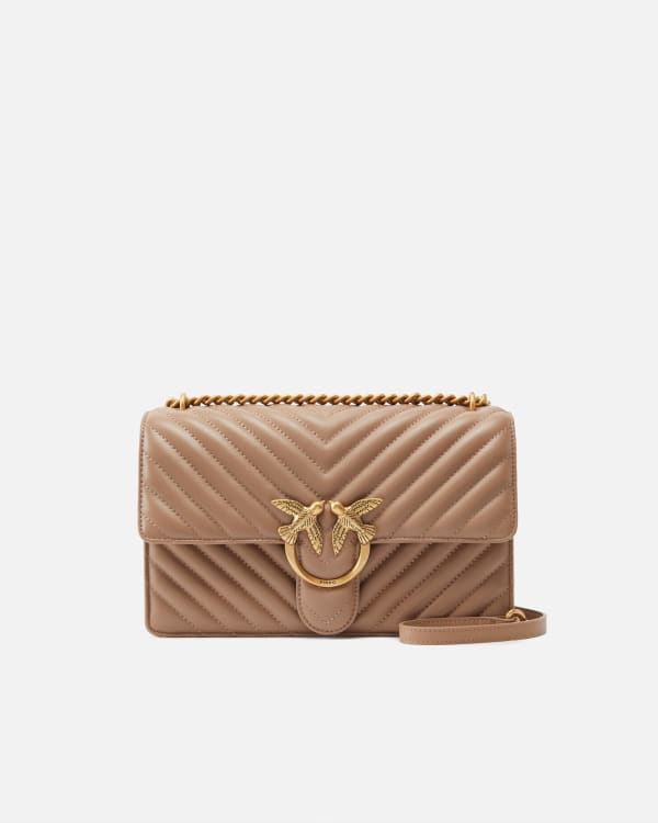 Pinko love bag beige store