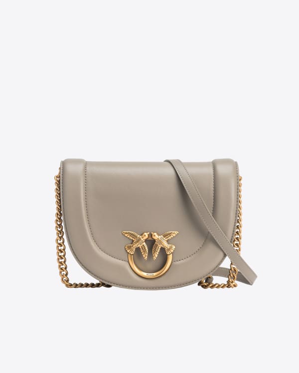 Classic Love Bag Click Round aus Leder Pinko Online kaufen