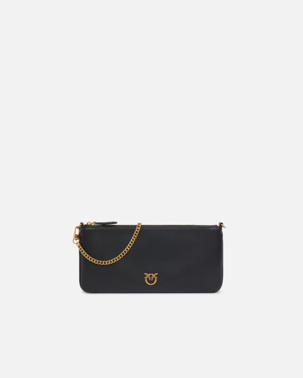 Flat leather bag shop