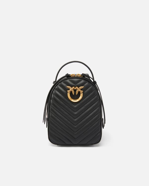 Gucci mini black backpack best sale