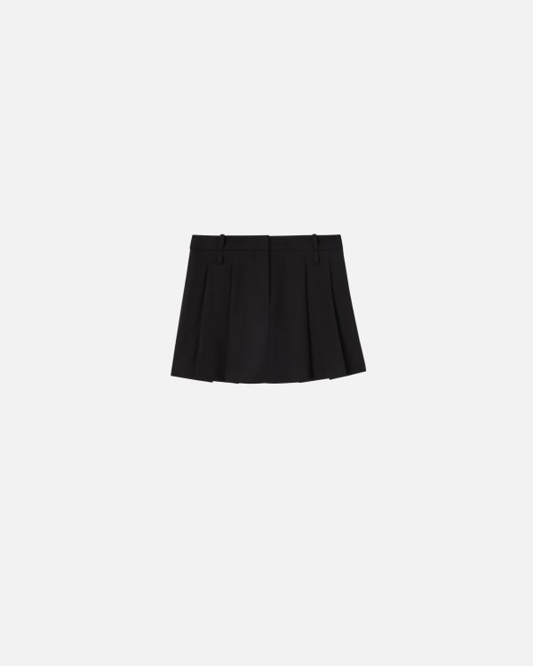 Pleated skirt with pockets online