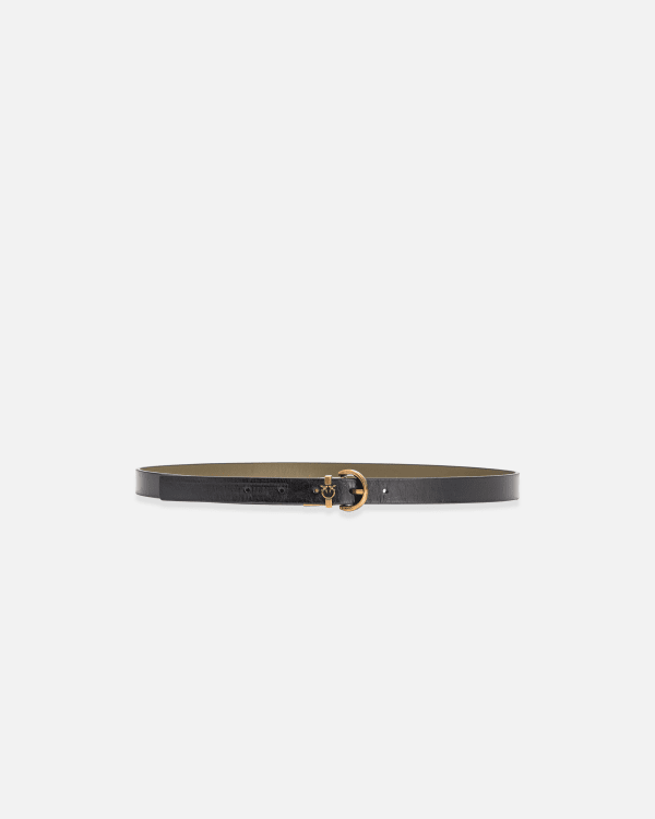 Reversible thin leather belt, 2cm PINKO → Shop Online