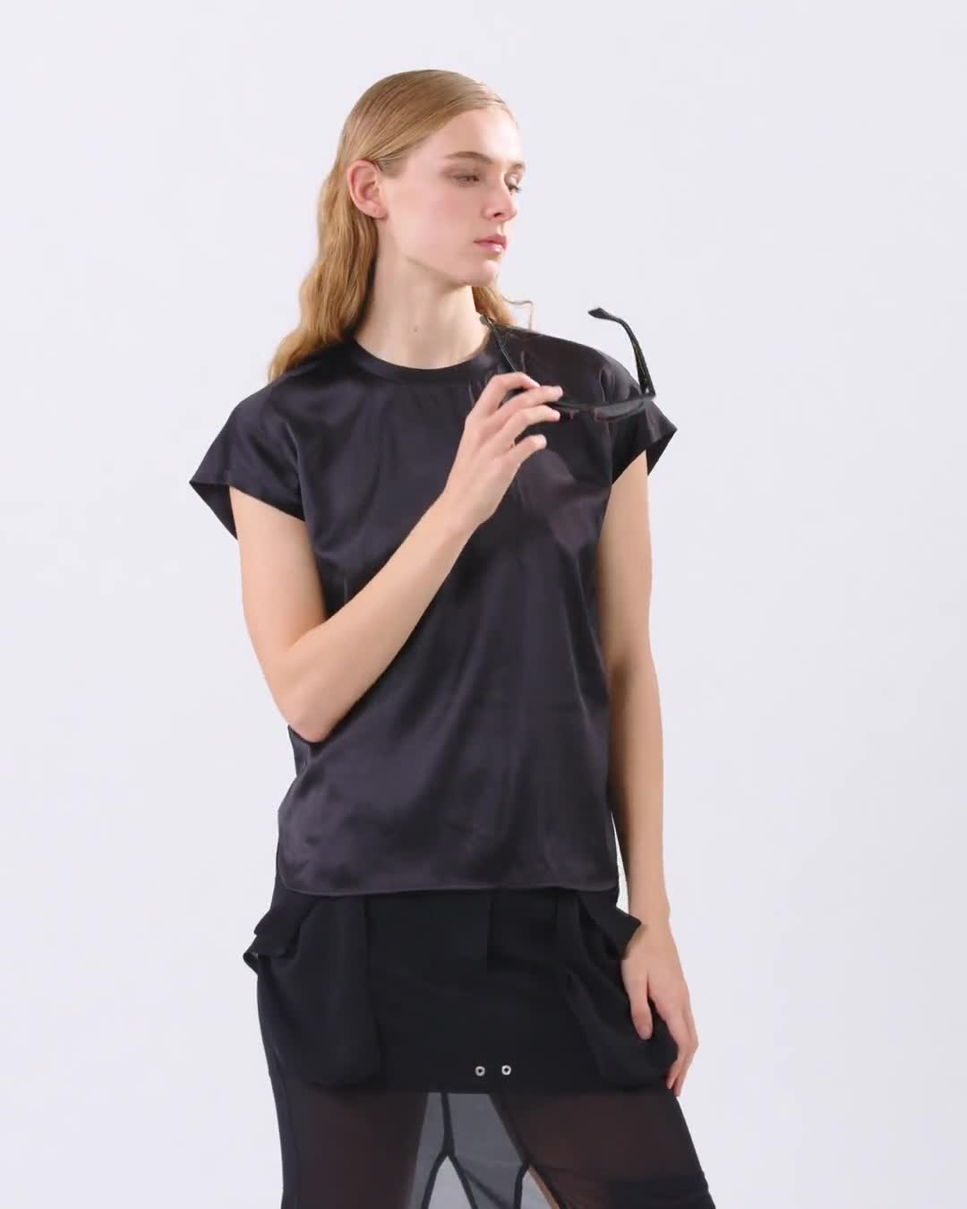 Long georgette skirt with pockets PINKO → Shop Online