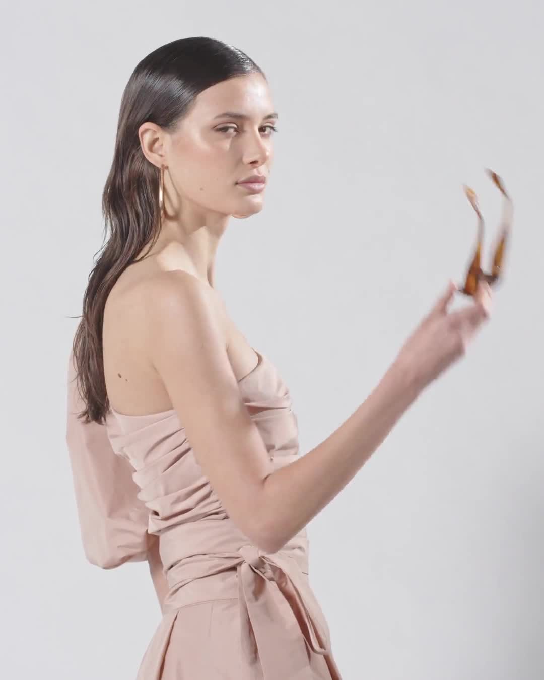 Wide taffeta skirt with bow PINKO → Shop Online