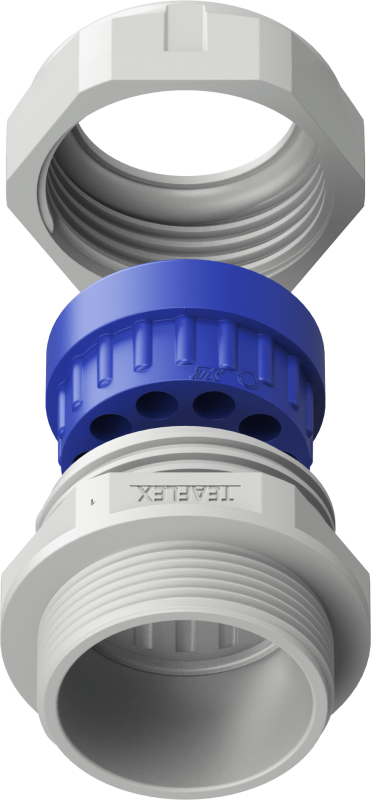 Teaflex PK 12 otvorů, polyamidová kabelová průchodka, stupeň krytí IP68 3