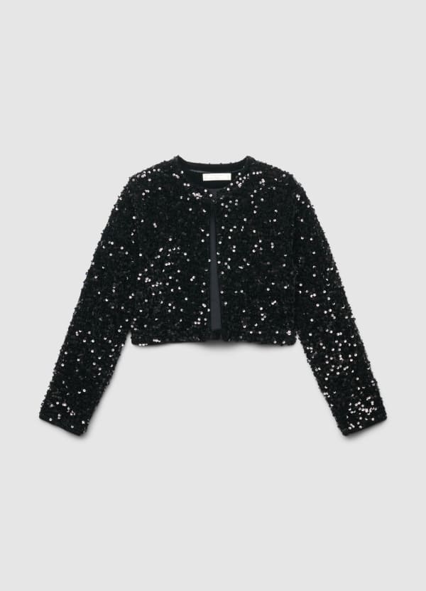 Coprispalle con paillettes