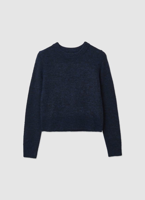 Maglia girocollo basic in maglia