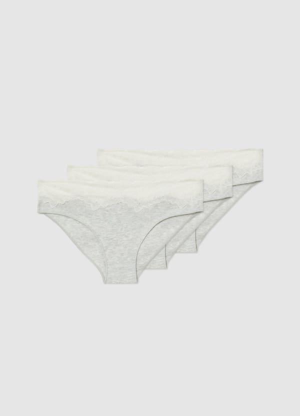 Pack 3 slip pizzo