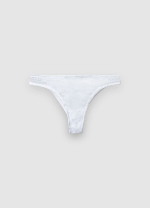 Pack 3 slip brasiliana pizzo
