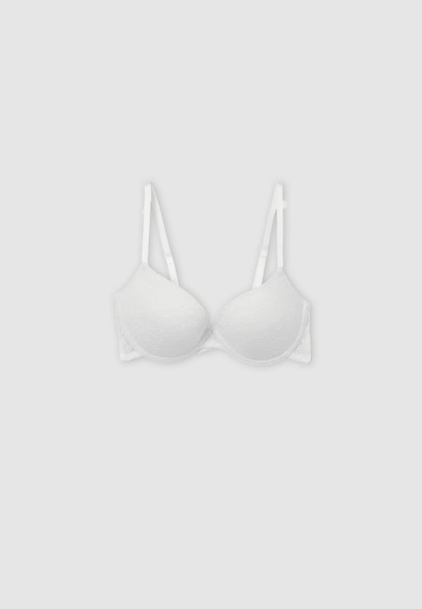 Reggiseno push up pizzo