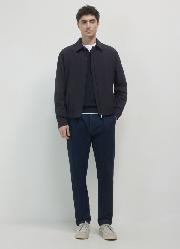 Bomber colletto a camicia