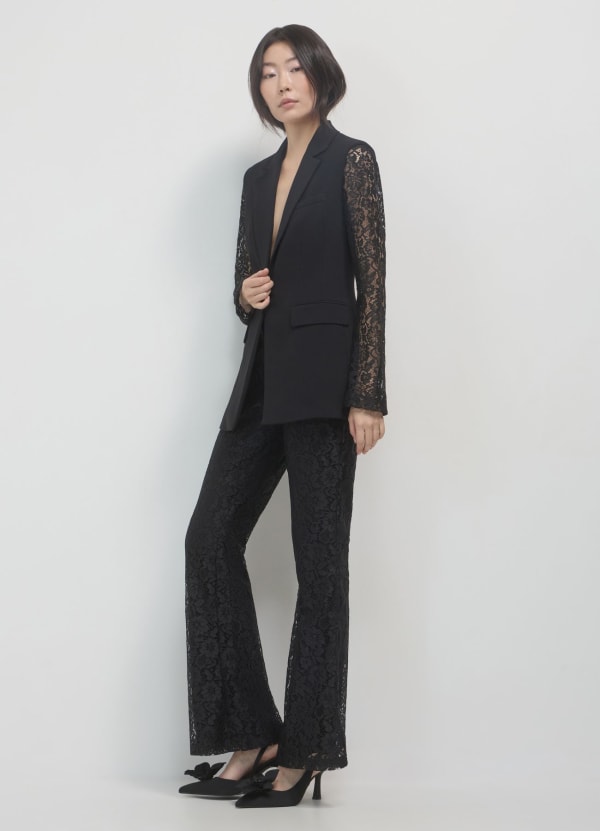 Pantalone in pizzo