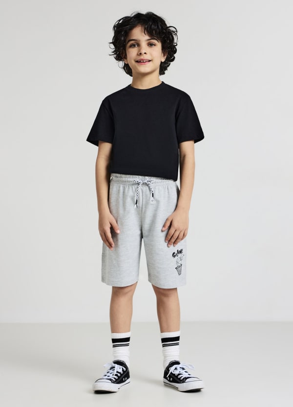 Pantaloncini con scritte