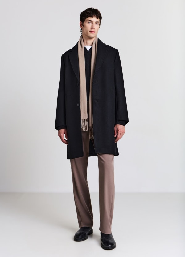 Cappotto monopetto elegante