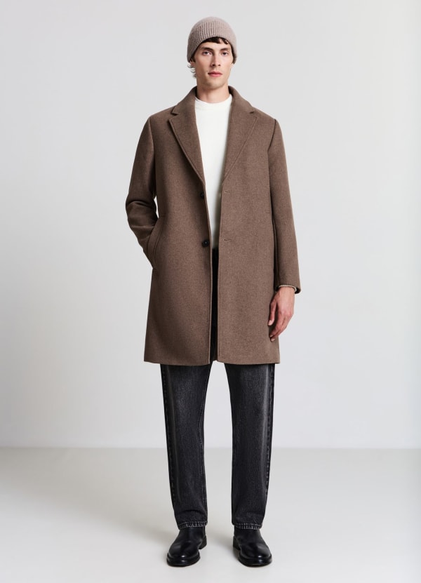 Cappotto monopetto elegante