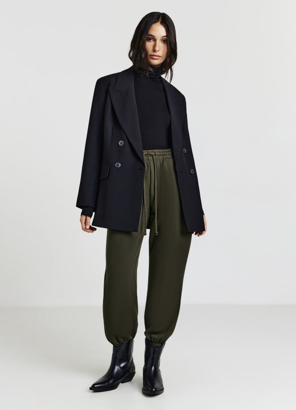 Pantaloni ginnici basic con elastico
