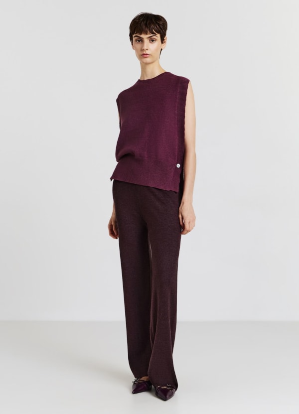 Gilet in maglia