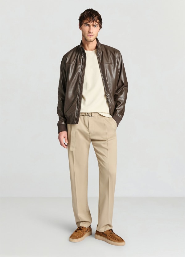 Pantaloni con fusciacca