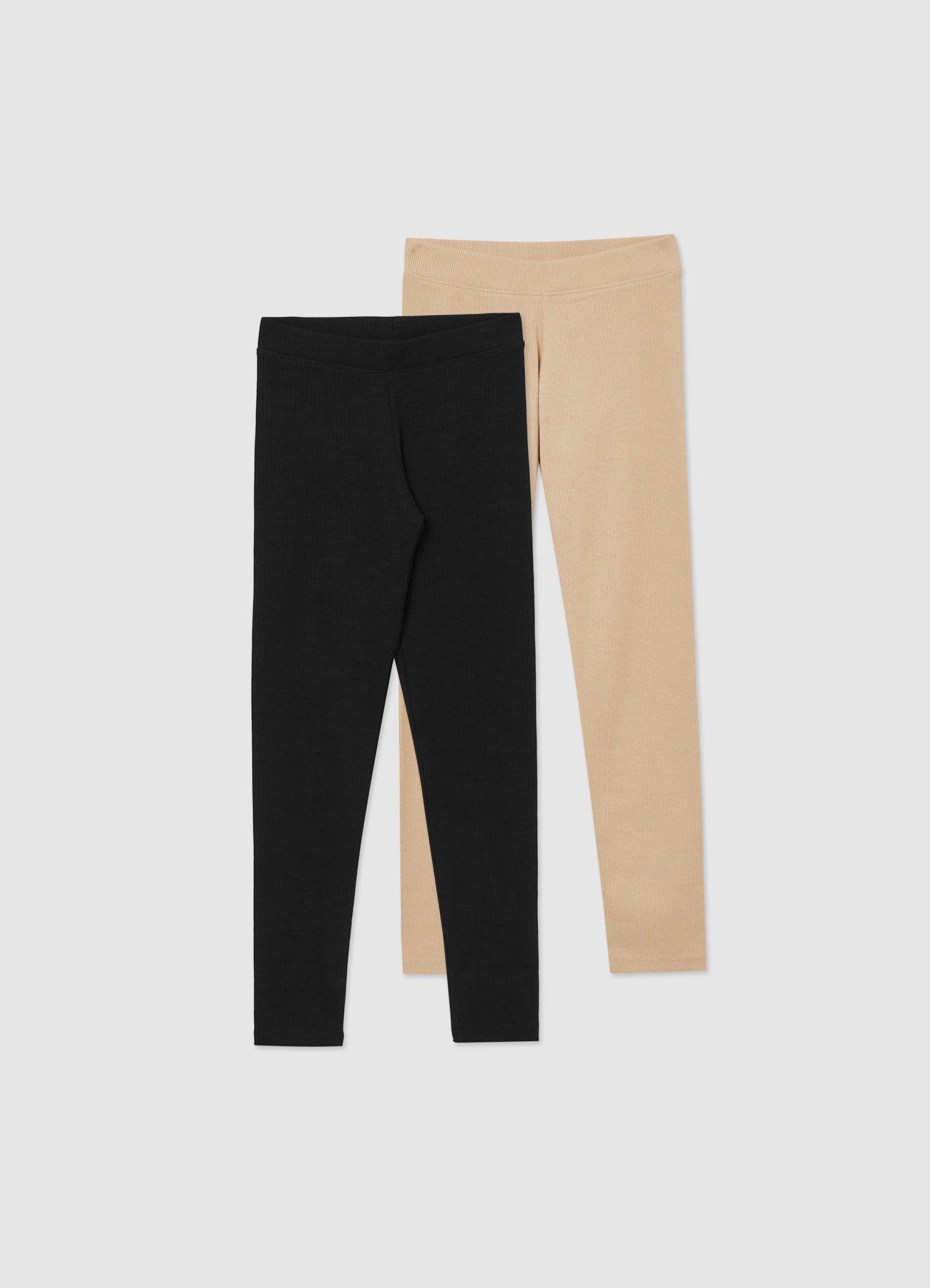 Pack 2 leggings a costine