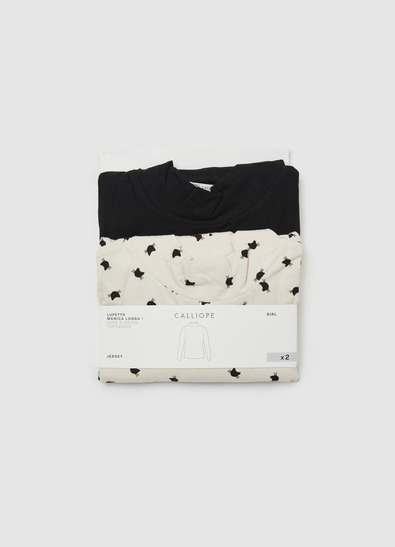 T-shirt lupetto fantasia