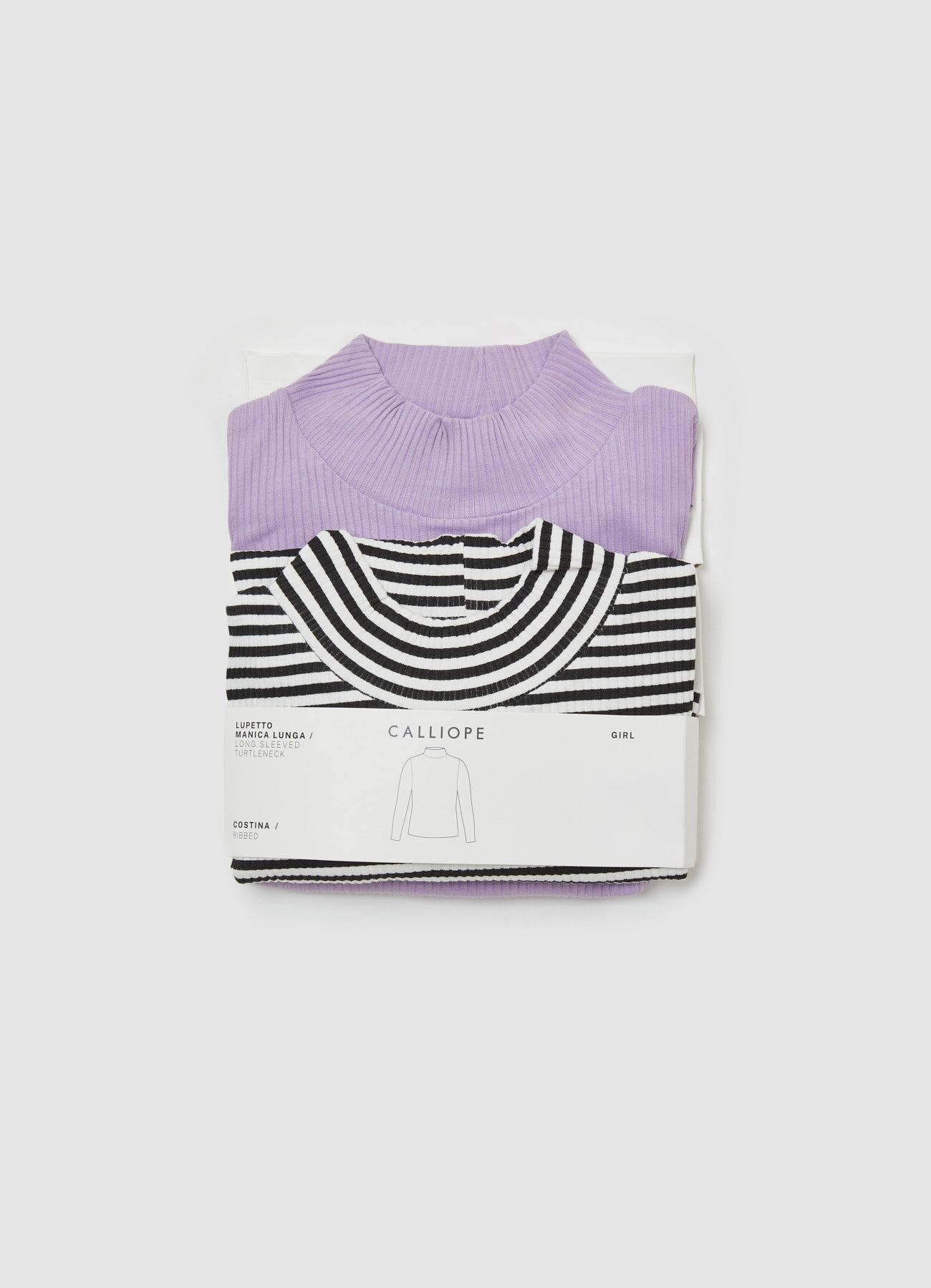 Pack 2 t-shirt lupetto