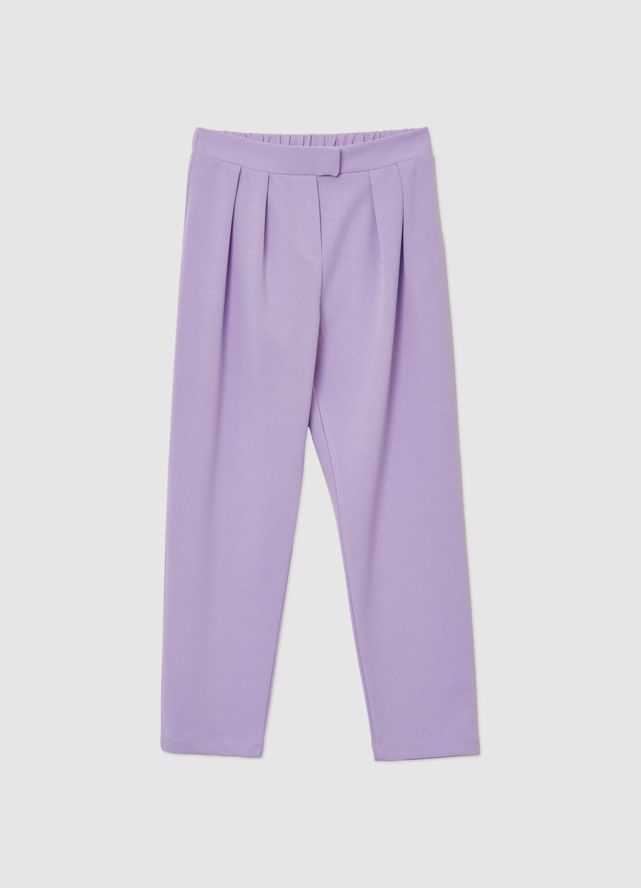 Pantalone elegante tinta unita