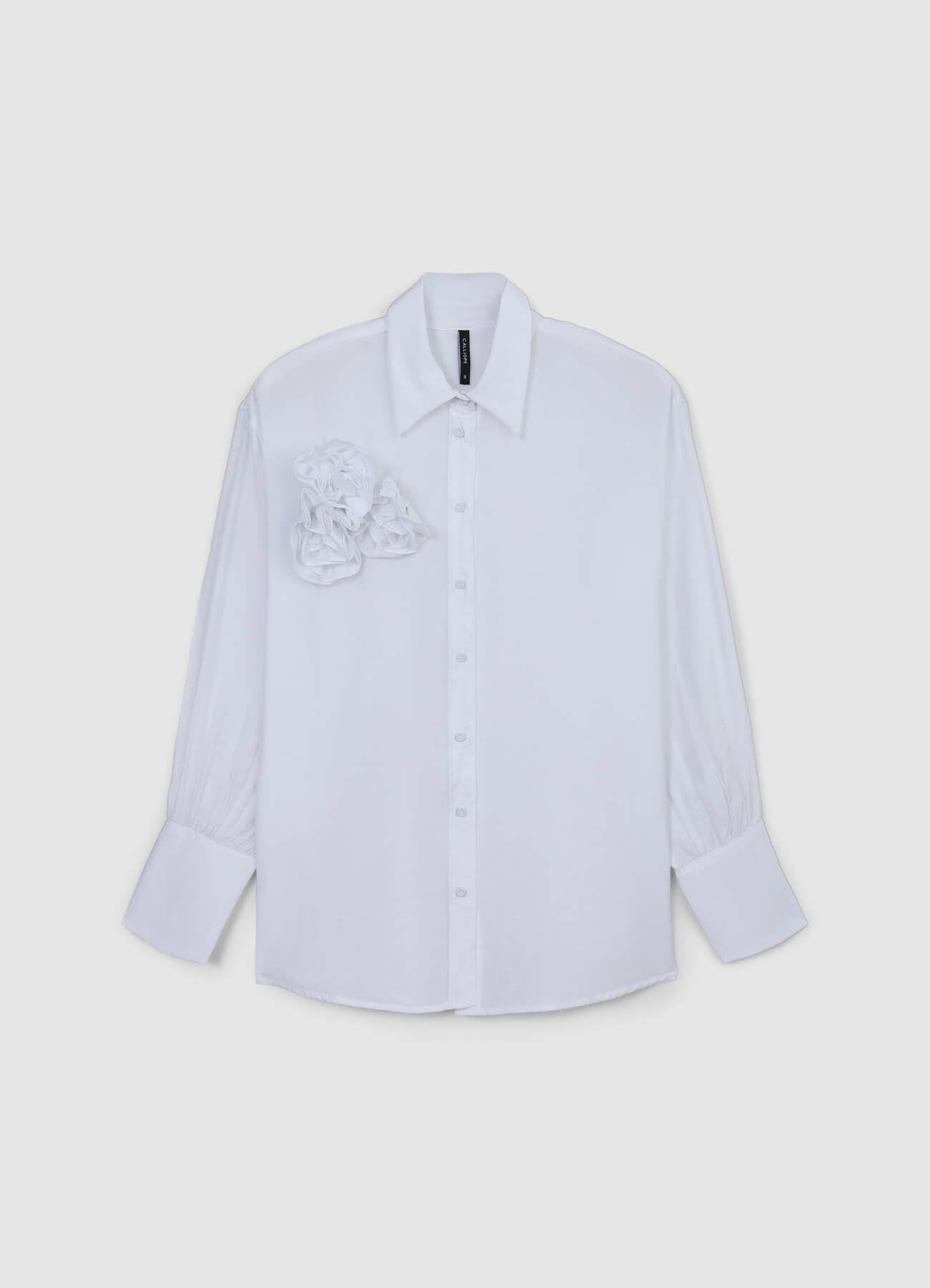 Camicia rose applicate
