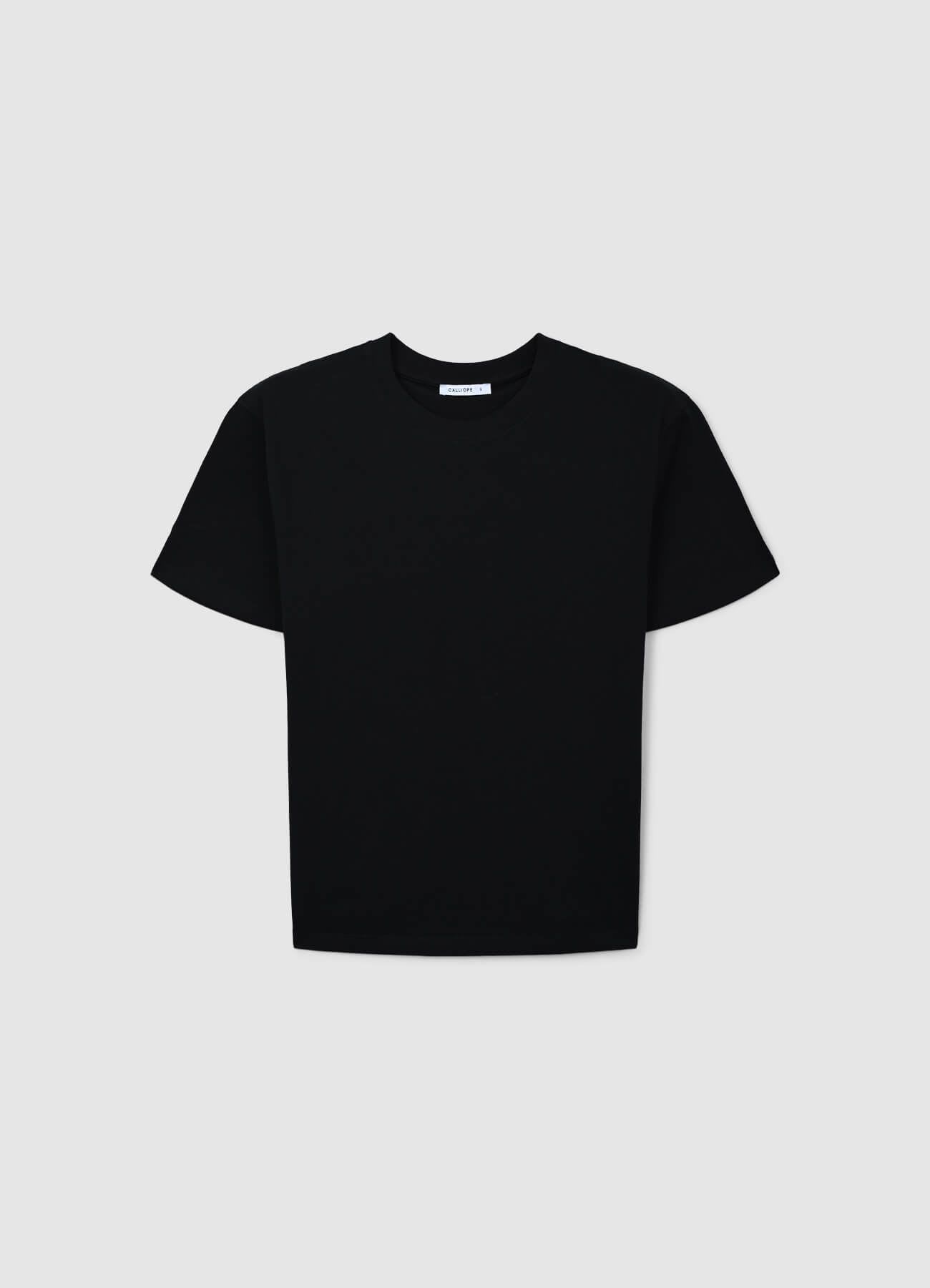 T-shirt girocollo tinta unita